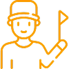 Guiding services language/English