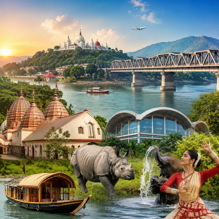 North East – Kolkata to Guwahati (23 Nights / 24 Days)